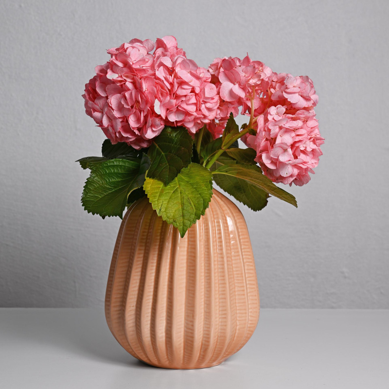 Голема кремаста декоративна вазна COIN S12 7357755