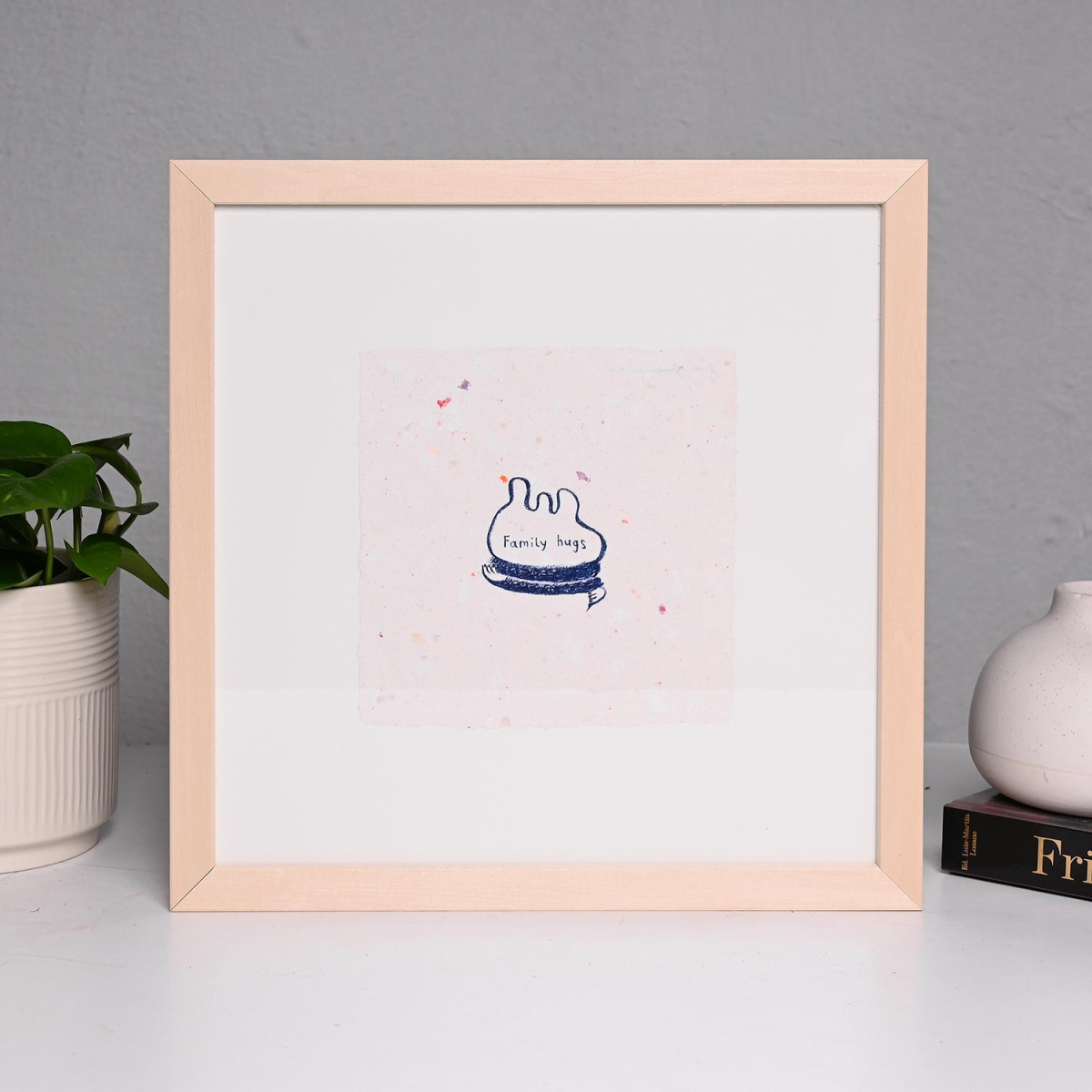 Sweet Memories, 18x18 cm, рачно печатена рециклирана хартија