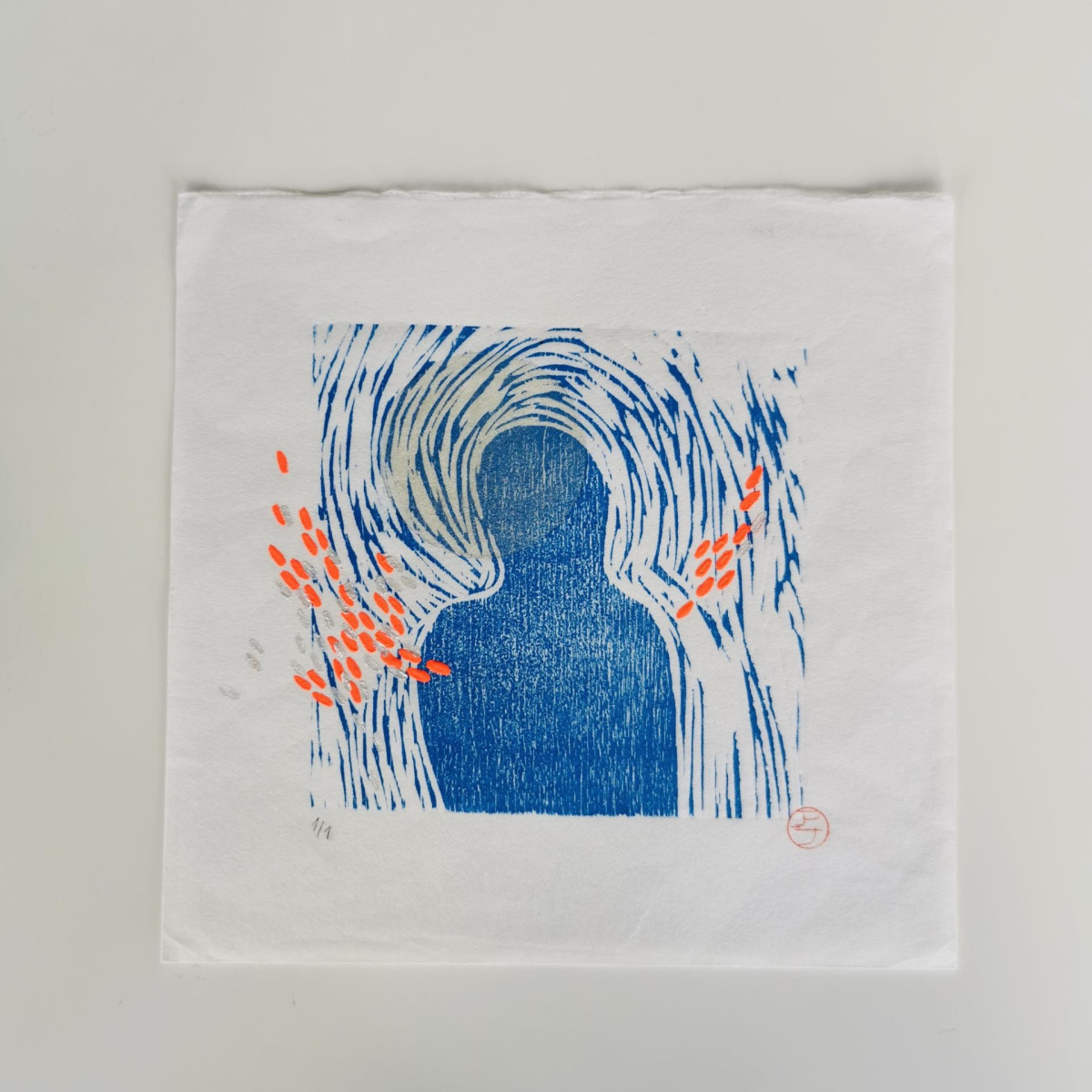 Sweet Memories, 18x18 cm, рачно печатена рециклирана хартија