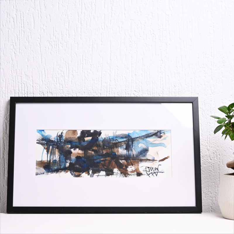 Чамец на Брдо, акварел, 53х33cm, 2025