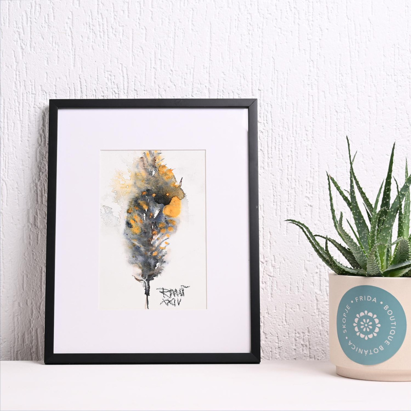 Пердув, акварел, 30х38cm, 2024