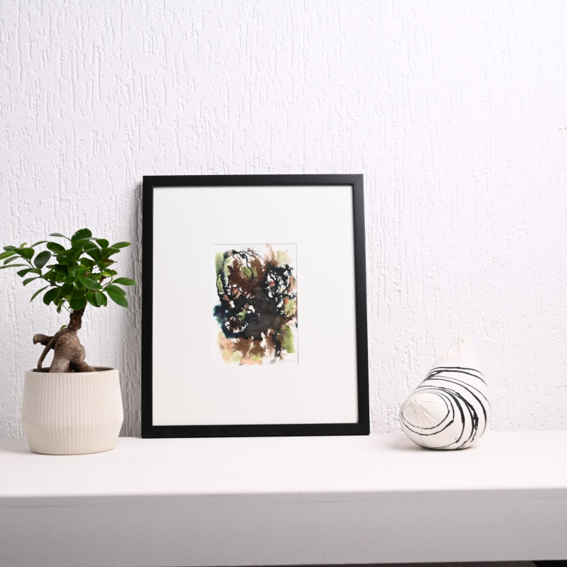 Пејсаж 6, акварел, 9.5х13cm, 2025