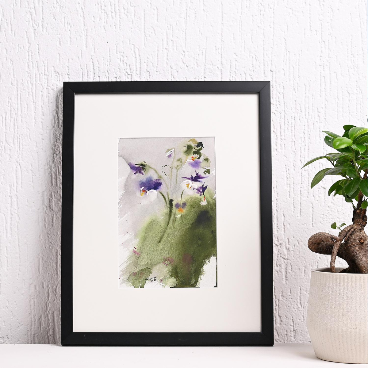 Темјанушки, акварел, 30х37cm, 2024