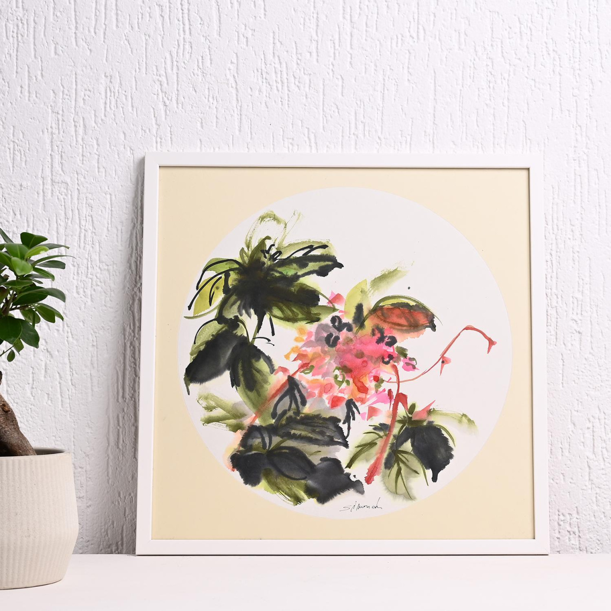 Слика без наслов 2, акварел, 40х40cm