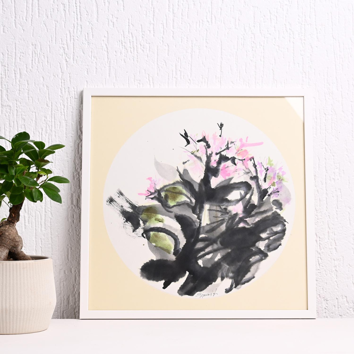 Слика без наслов 3, акварел, 40х40cm