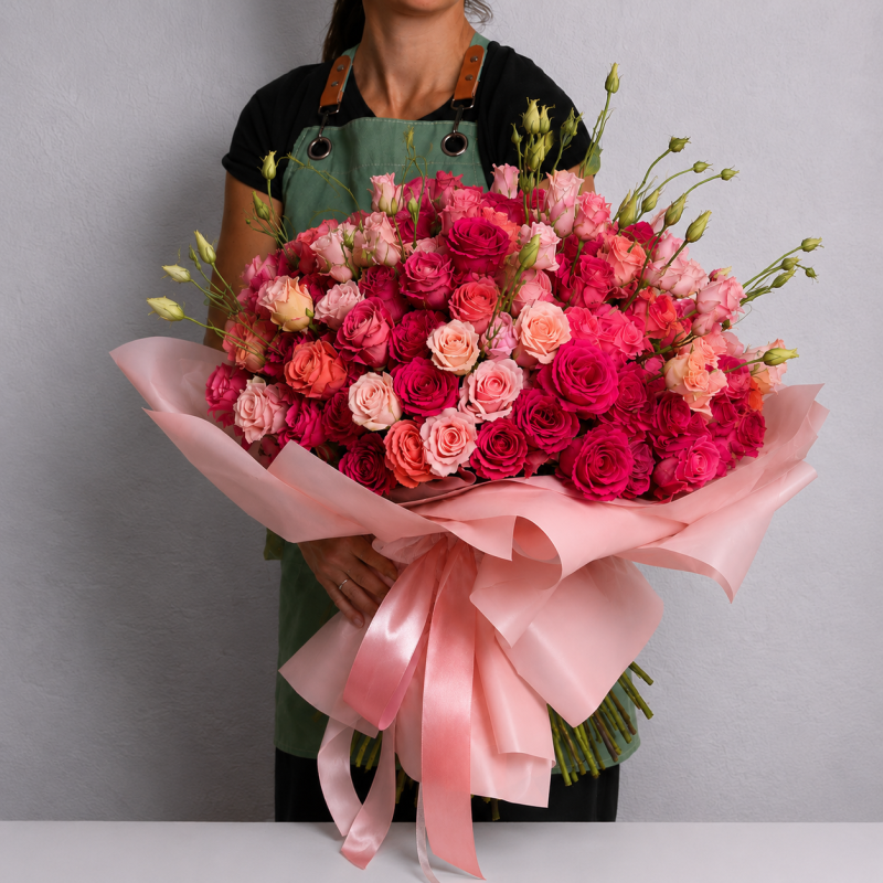 La Vie en Rose -  Frida Signature Bouquet
