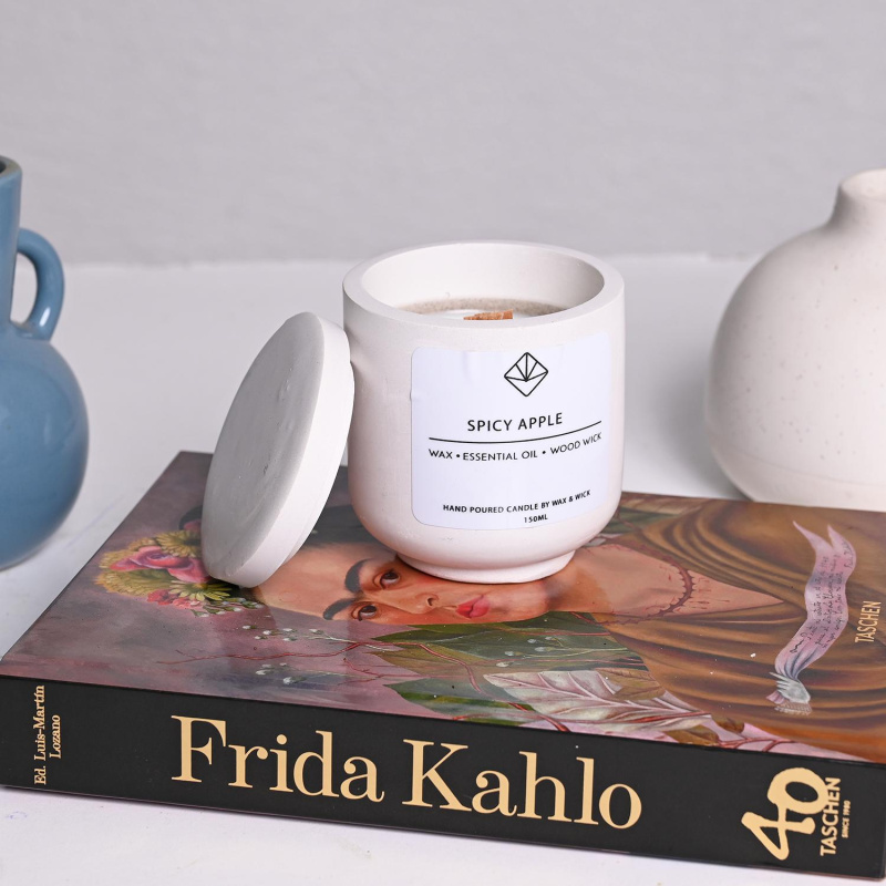Spicy Apple Candle (White Cup)