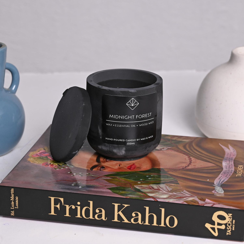 Midnight Forest Candle (Black Cup)