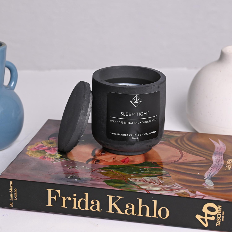 Sleep Tight Candle (Black Cup)
