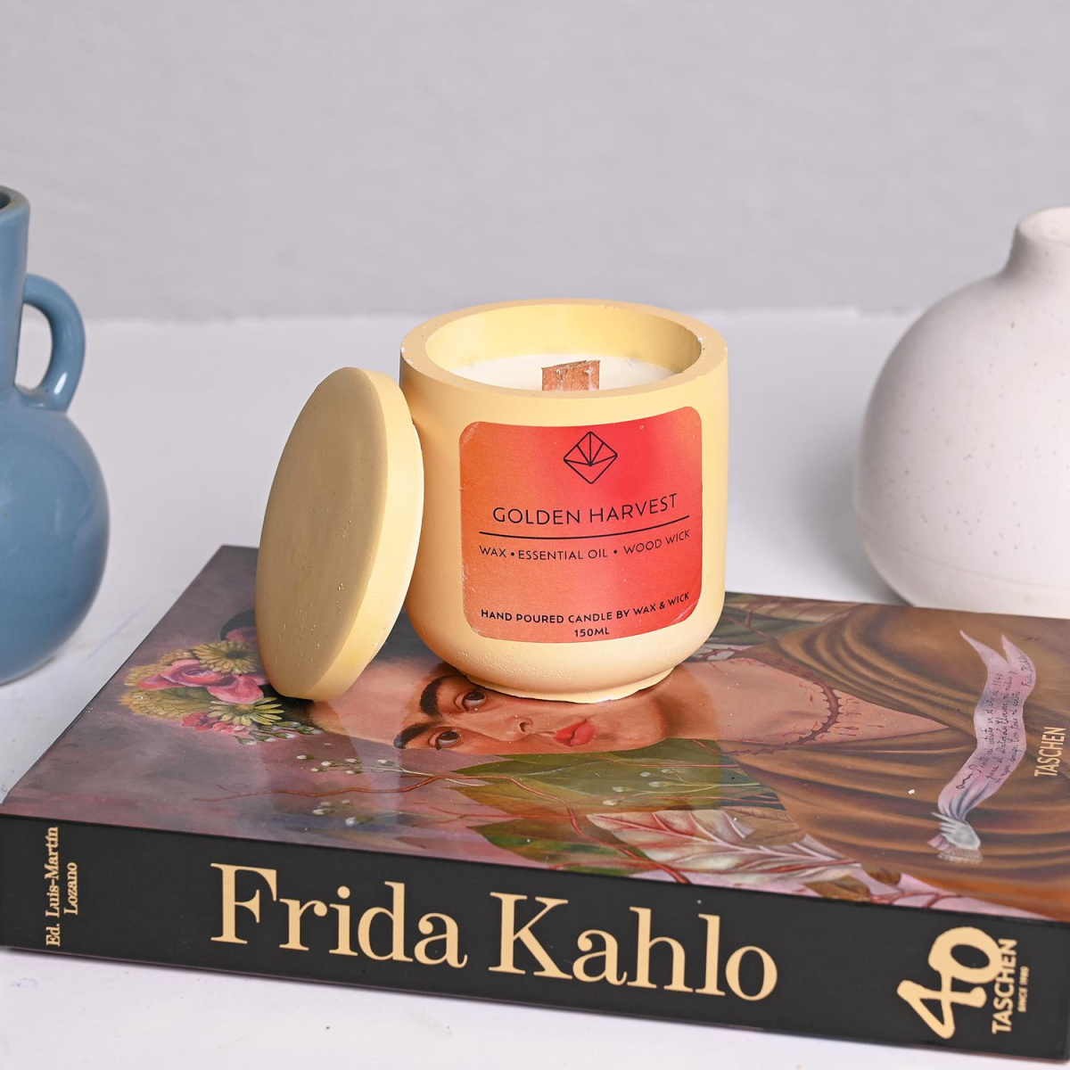 Golden Harvest Candle (Cream Cup)