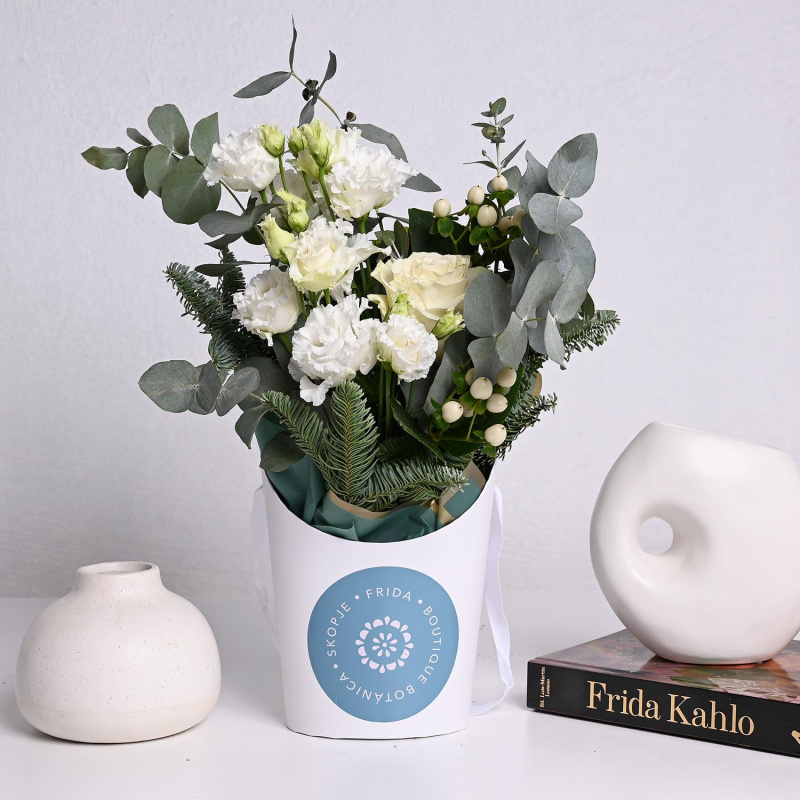 White Whisper Flower Box