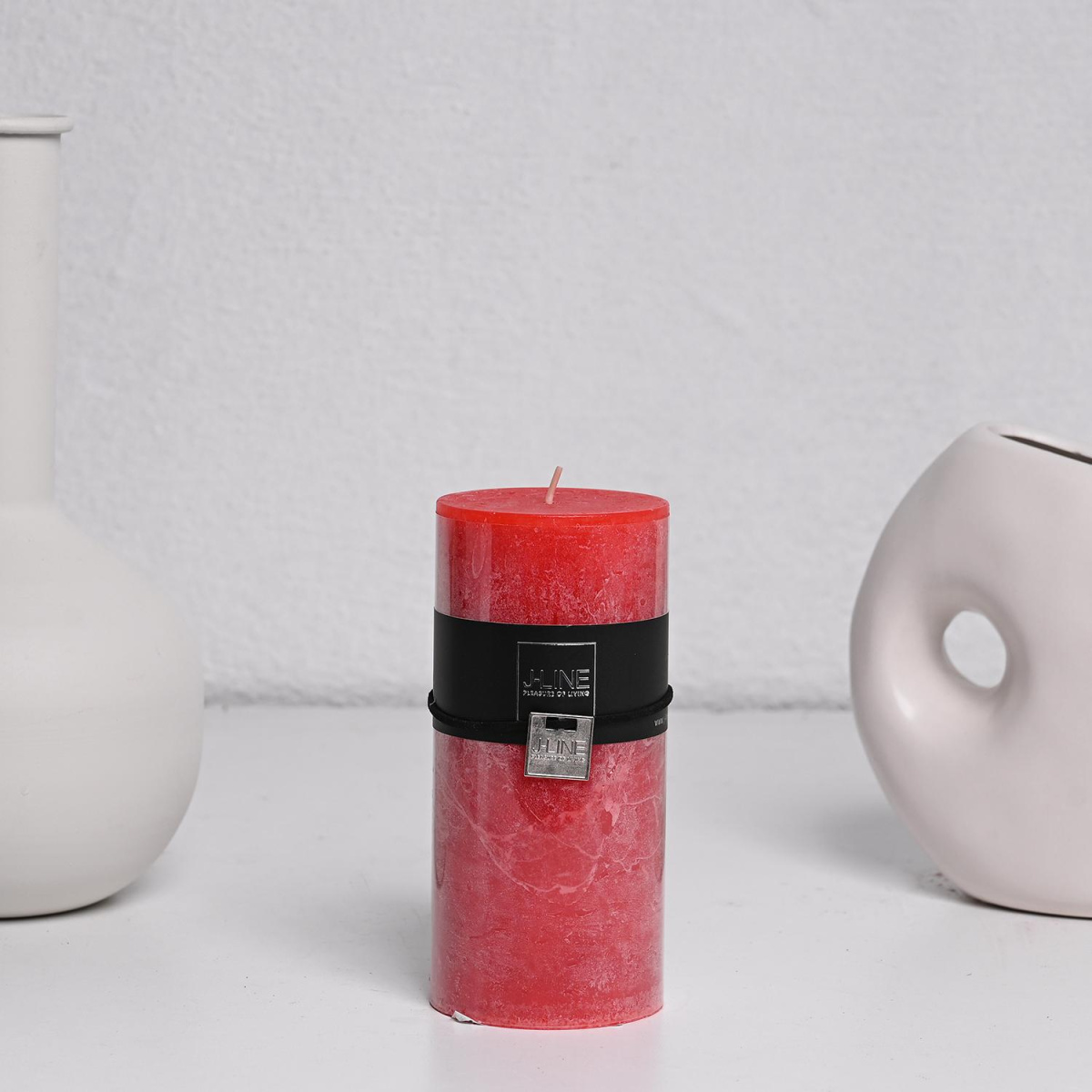 Свеќа Црвена 7х7х15см