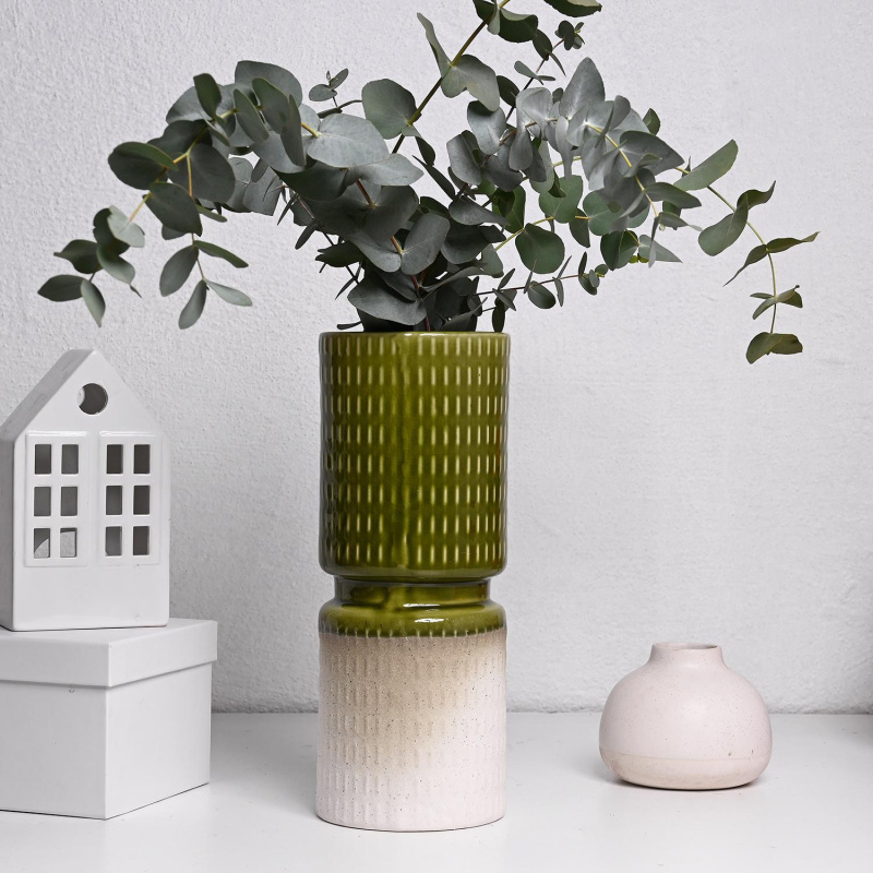 Декоративна Вазна 13.5х13.5х34цм